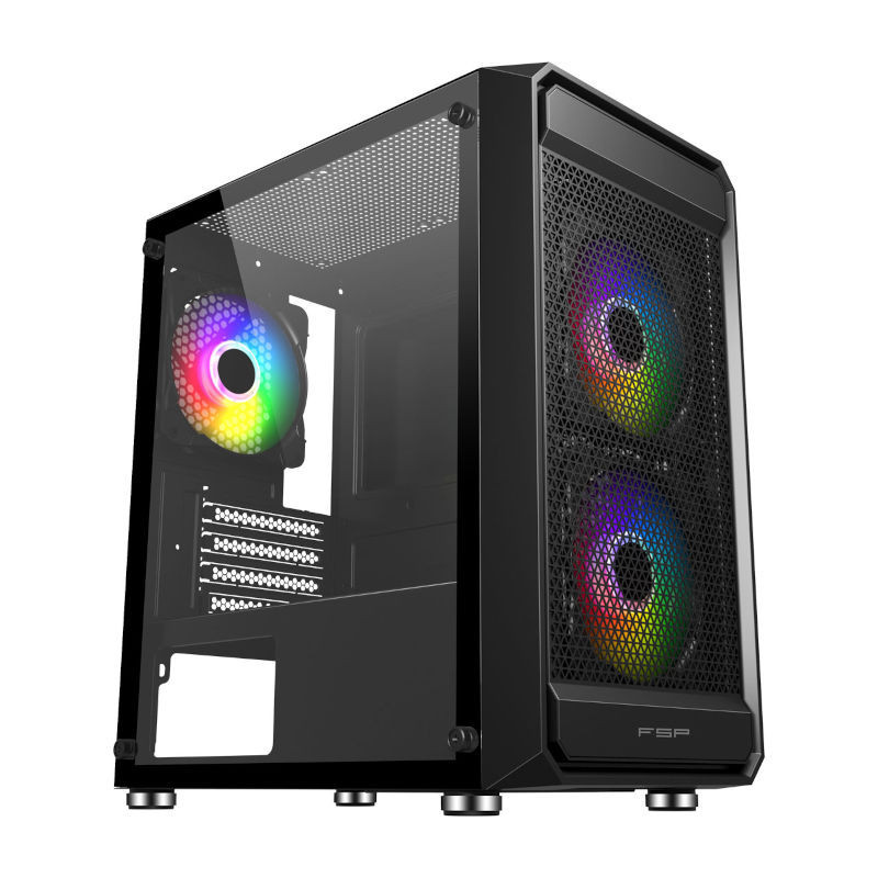 Pc Gaming  BASILISK Lite i124F RTX47 - Intel i5 12400F - DDR4 16GB - SSD 500GB - RTX 4070 - Wifi - Windows 11 Pro