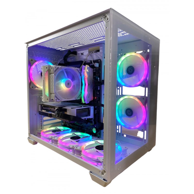 Pc Gaming YETI A76X RX76XT - Ryzen5 7600X - DDR5 32GB - SSD 1TB - RX 7600XT - Wifi - Windows 11 Pro