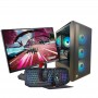 PC Completo Avanzado i124F RTX46-i5 12400F-DDR4 16GB-SSD 1TB-RTX 4060 Ti-Wifi-Monitor 27"-Pack Combo4in1-Windows 11 Pro