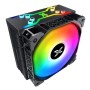 Disipador CPU Xigmatek Air Killer S Black / ventilador 120mm RGB / compatible LGA1700