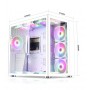 Caja Pc Gaming XANDER NEPTUNE WHITE ATX torre con 7x120mm ARGB ventiladores pre instalados