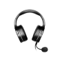 Auriculares con cable para videojuegos MSI Immerse GH20 Negro, cascos sobre cabeza con micrófono y control de volumen