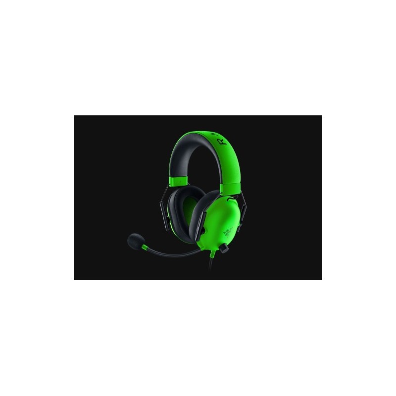 Razer BlackShark V2 X Auriculares Alámbrico Diadema Juego Verde, Negro