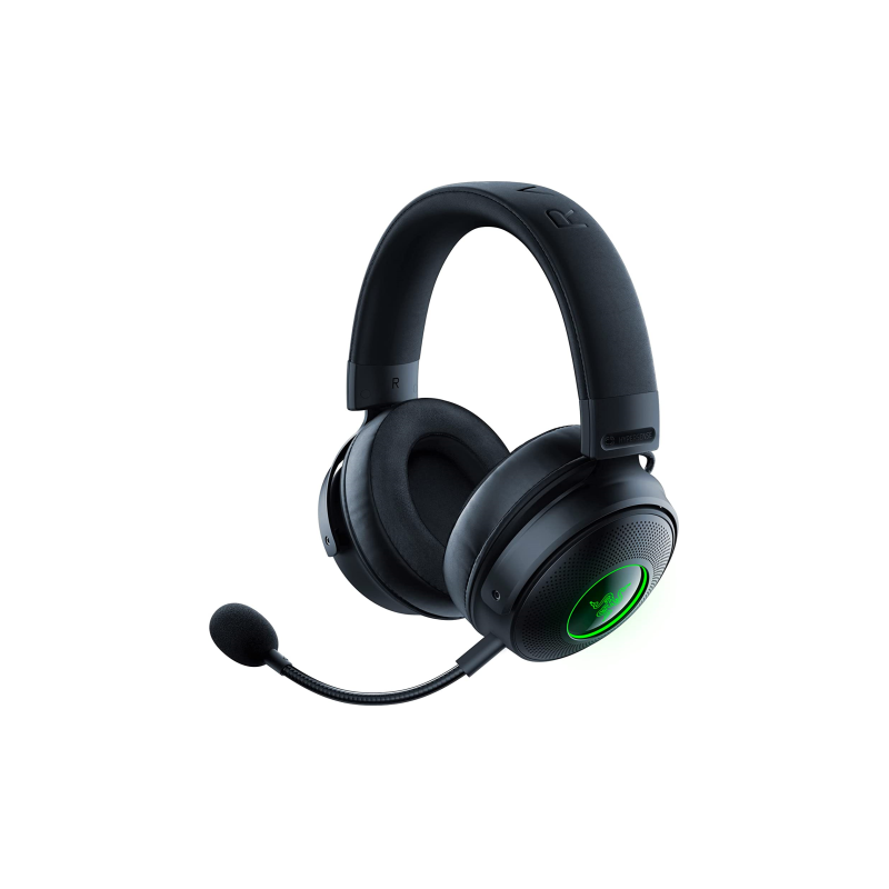 Razer Kraken V3 Pro Auriculares Inalámbrico y alámbrico Banda para cuello Juego USB tipo A Negro