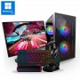 PC Completo Avanzado A56 RX76 - Ryzen5 5600-DDR4 16GB-SSD 1TB-RX 7600-Wifi- Monitor 27'FHD & Accesorios gaming- Win 11 Pro