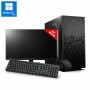 Pc Completo Oficina POWERPRO i124F RX66-24 -Intel i3 12400F-DDR4 16GB-SSD 1TB-RX6600-Monitor 24" & Perif-Windows 11 Pro