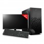 Pc Completo Oficina POWERPRO A45 GTX165-24 -Ryzen 5 4500-DDR4 16GB-SSD 1TB-GTX 1650-Monitor 24" & Periféricos - Windows 11 Pro