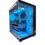 Caja Pc Gaming Xigmatek Aquarius Plus Arctic ARGB / semi torre ATX / 2 paneles de cristal templado / 7 ventiladores